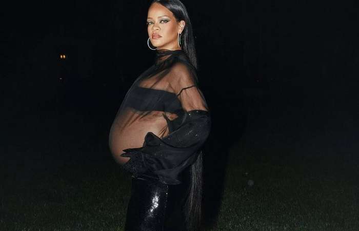 Rihanna vestido gestante oscar
