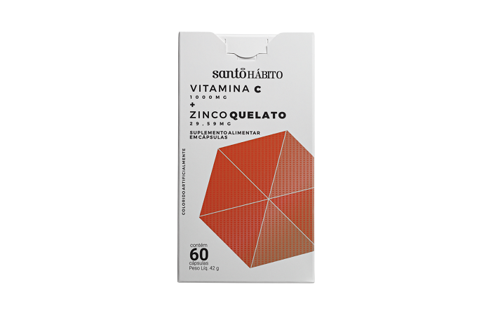 Santo Hábito Vitamina C + Zinco Quelato